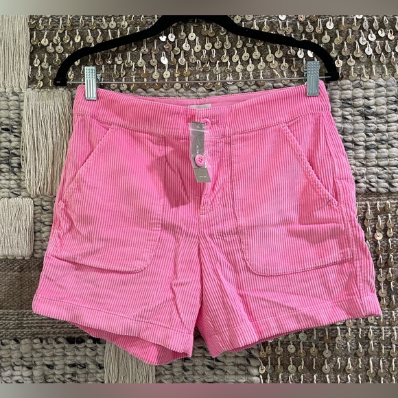 NWT J Crew corduroy vintage surf-style shorts pink sz 2 - Picture 2 of 9